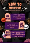 Black Orange and Violet Halloween Calendar of Events Flyer.webp
