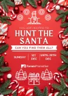 Red & Green Simple Christmas Party Poster.webp
