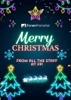 Black and Green Neon Christmas Party Flyer.webp
